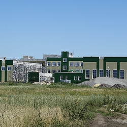 Актовый зал школы в Бутурлиновке